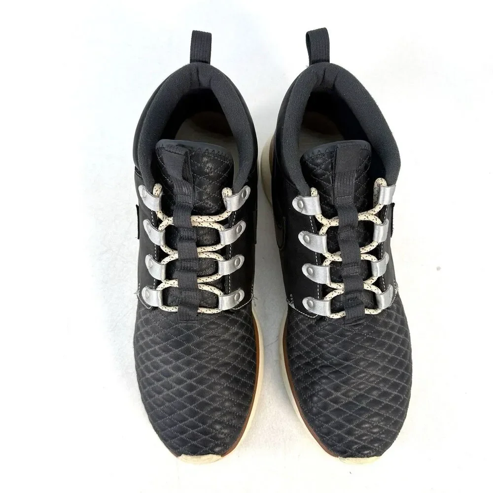Nike Roshe Run Sneakerboot QS Quilted 2013 Men’s Size 12 Black 639165-001